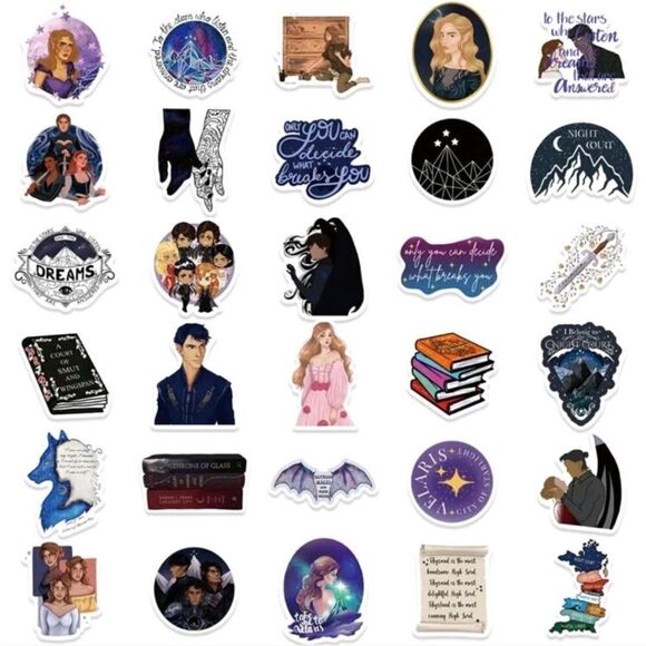 A Court of Thrones and Roses Stickers - Picture 3 of 6